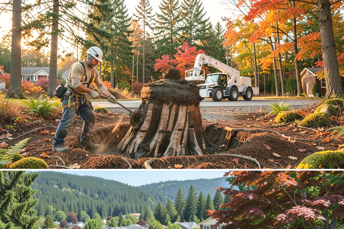 Crown reduction in Index, Snohomish County, WA - Work should follow recognized arboricultural standards matched to specific growing seasons for each tree species in the Puget...