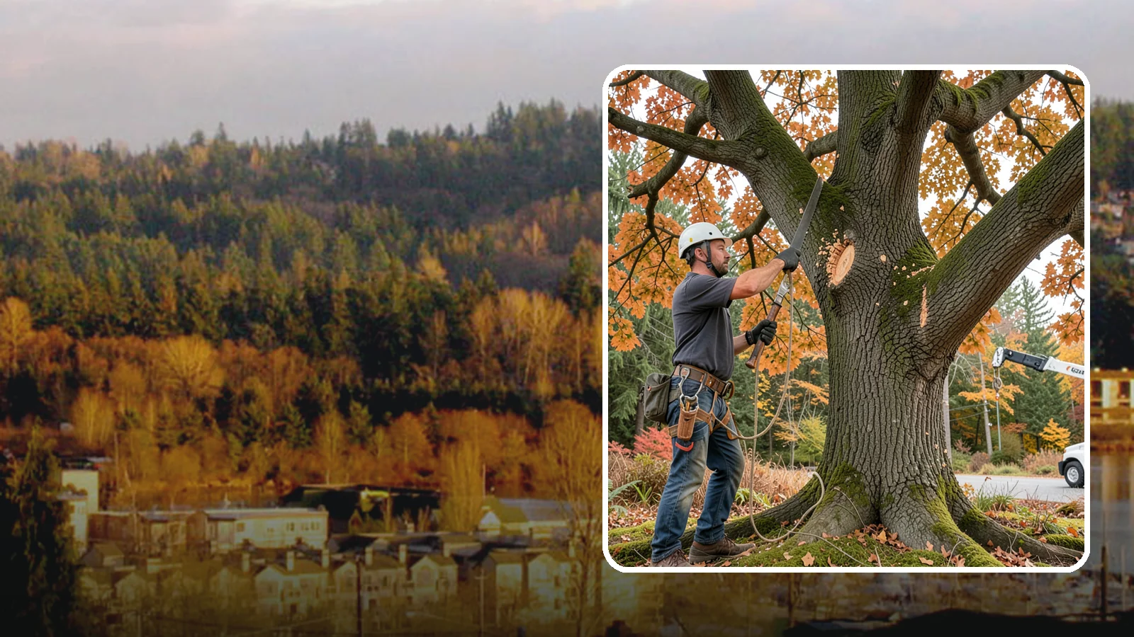 Crown reduction in Kenmore, King County, WA - The reduction of a crown's height or spread using proper reduction cuts.