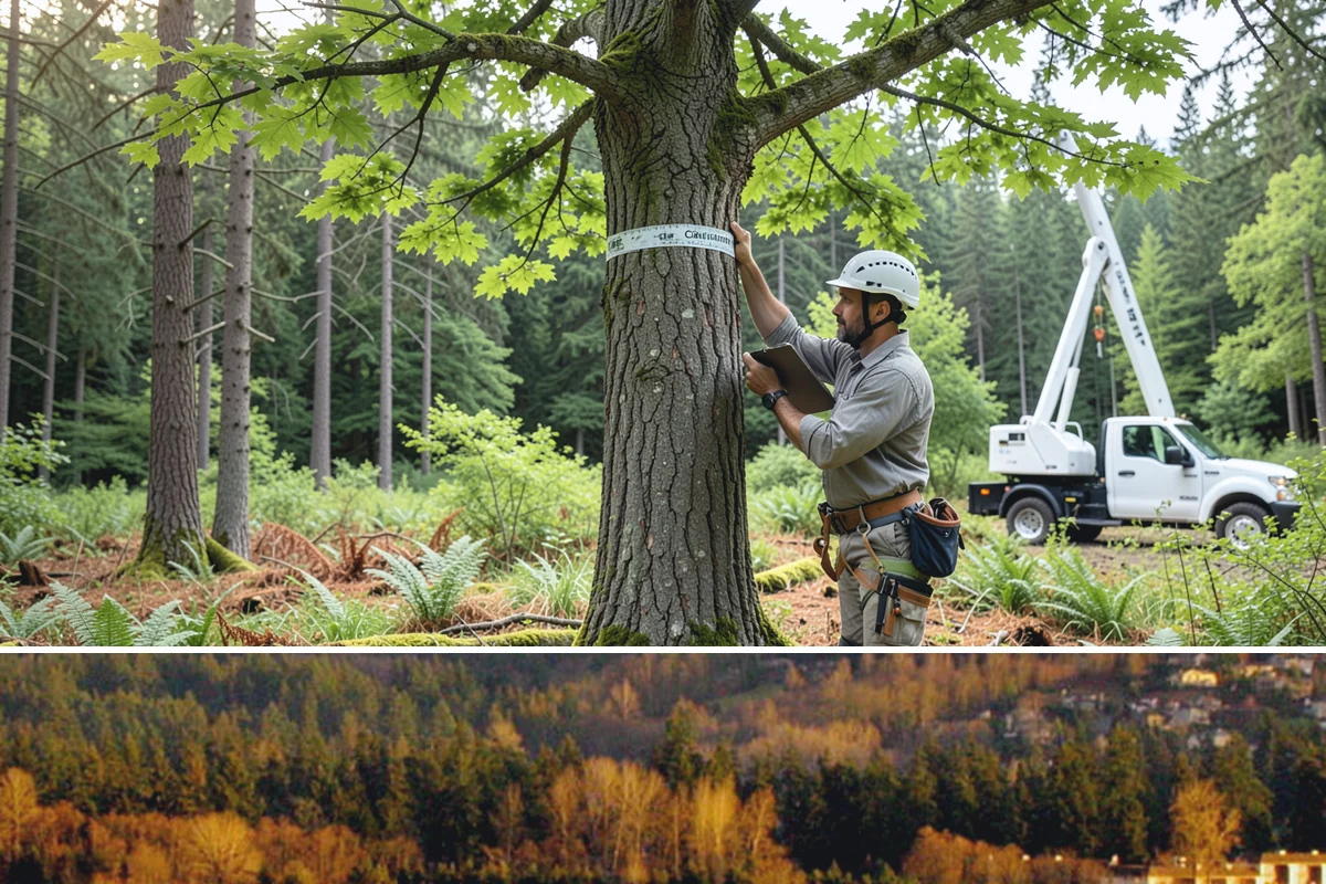 Crown reduction in Kenmore, King County, WA - Work should follow recognized arboricultural standards matched to specific growing seasons for each tree species in the Puget...