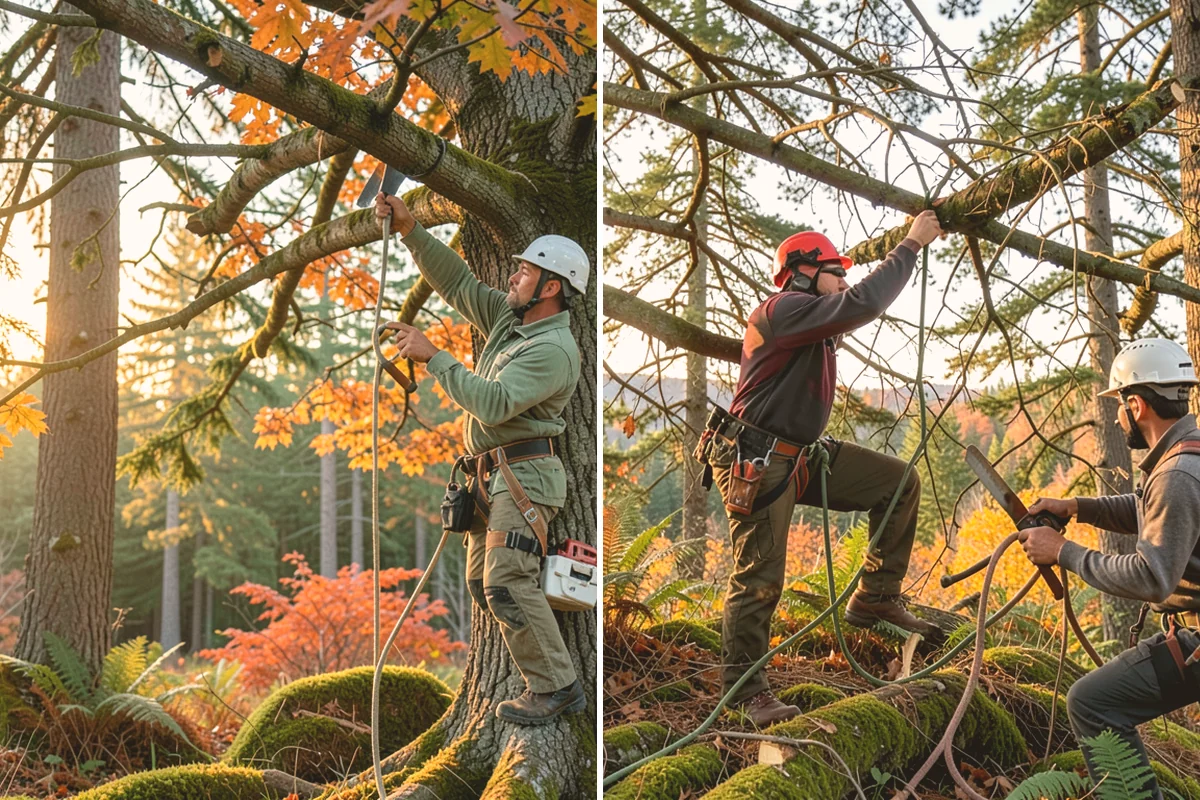 Crown reduction in Langley, Island County, WA - Assess canopy condition and pruning objectives