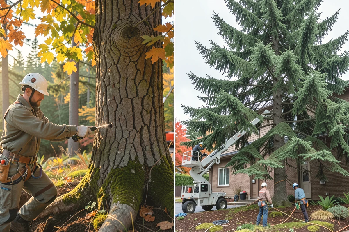 Crown reduction in Mercer Island, King County, WA - Assess canopy condition and pruning objectives