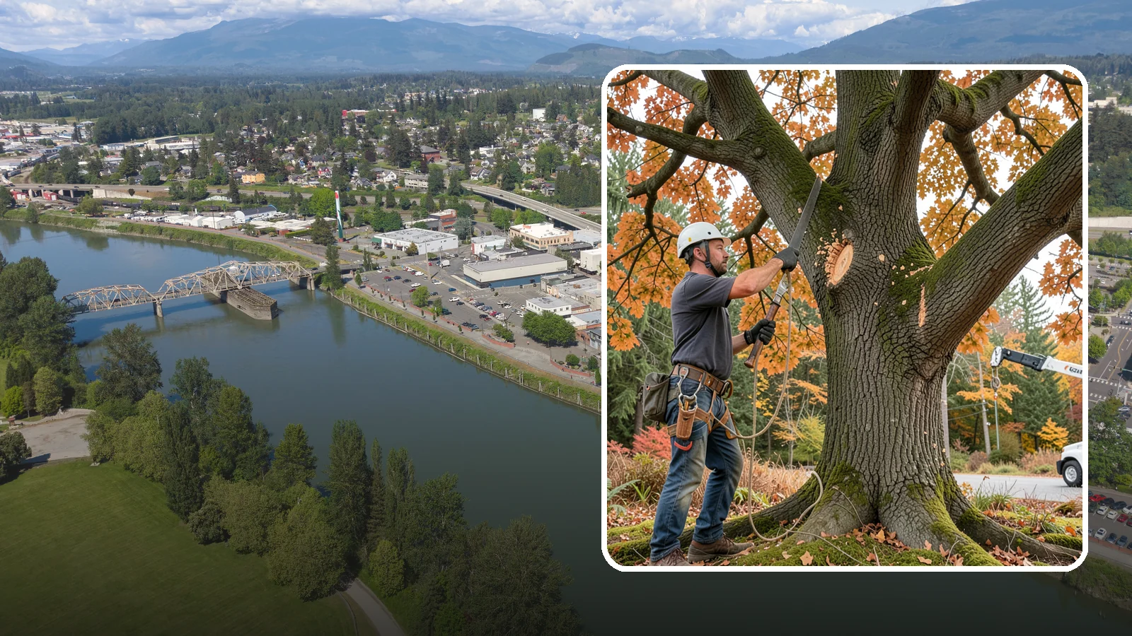 Crown reduction in Mount Vernon, Skagit County, WA - The reduction of a crown's height or spread using proper reduction cuts.