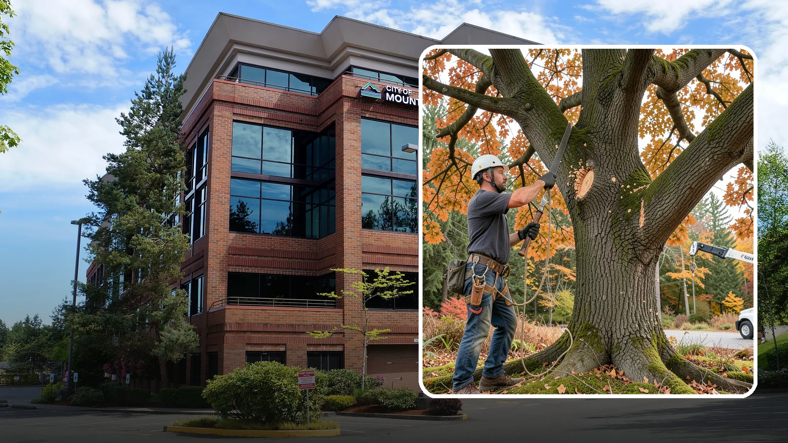 Crown reduction in Mountlake Terrace, Snohomish County, WA - The reduction of a crown's height or spread using proper reduction cuts.
