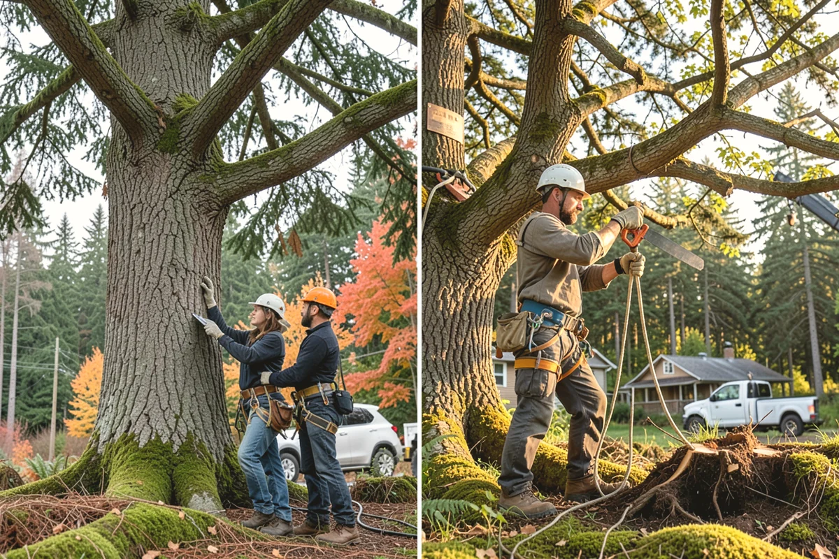 Crown reduction in Mountlake Terrace, Snohomish County, WA - Assess canopy condition and pruning objectives