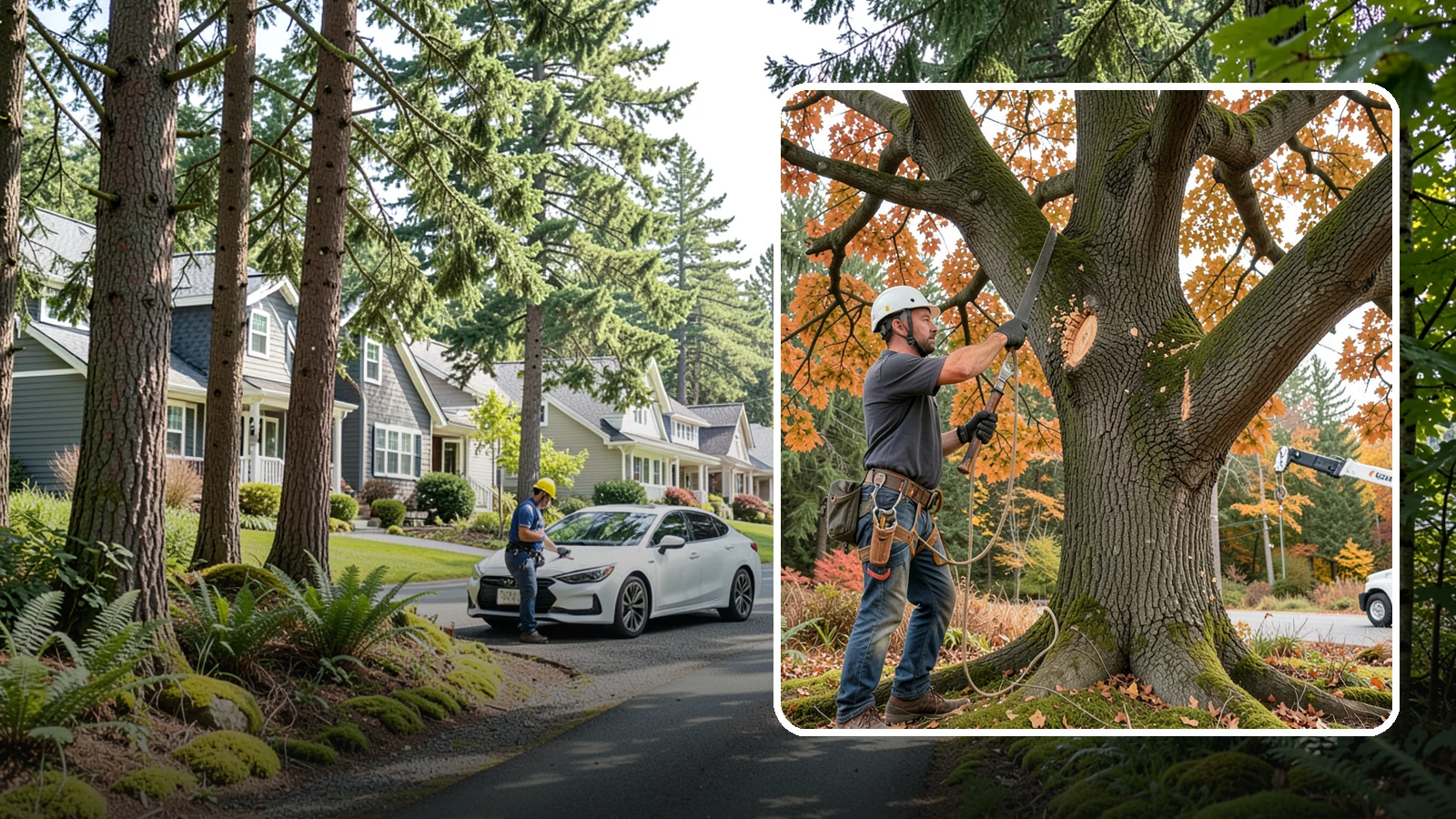 Crown reduction in Normandy Park, King County, WA - The reduction of a crown's height or spread using proper reduction cuts.