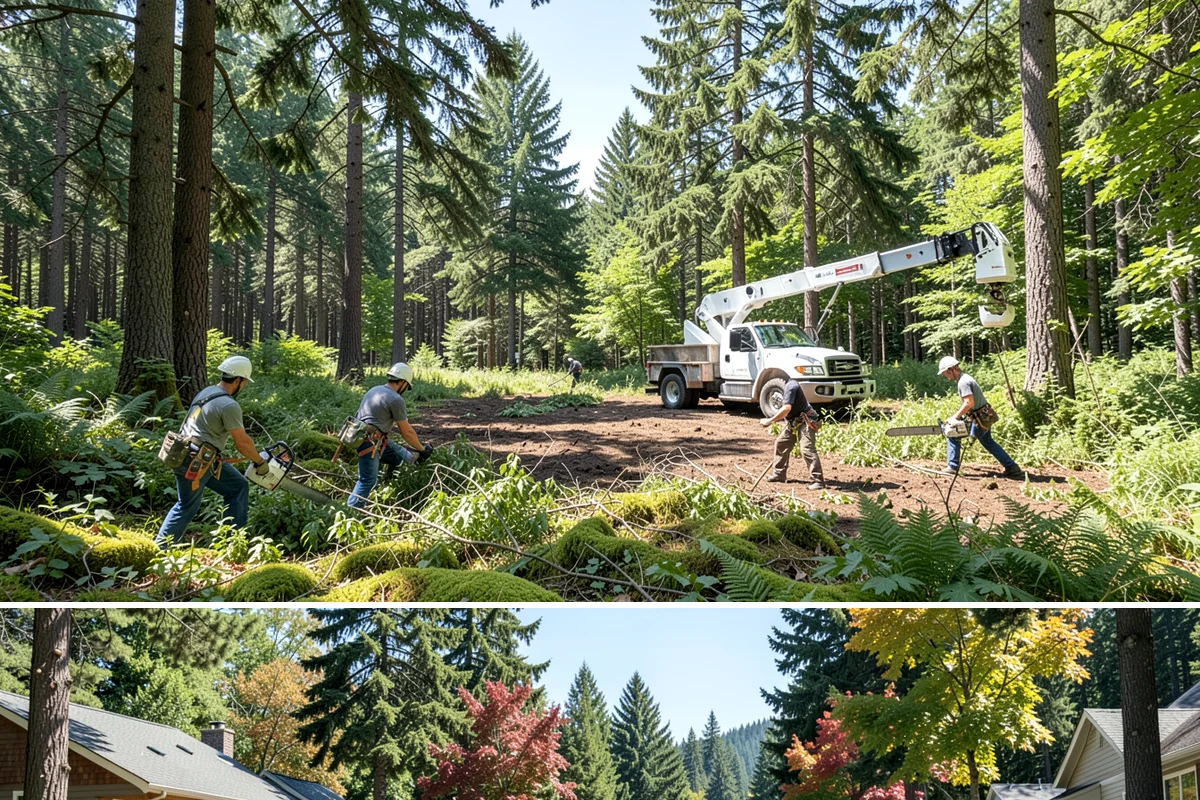 Crown reduction in Orting, Pierce County, WA - Work should follow recognized arboricultural standards matched to specific growing seasons for each tree species in the Puget...