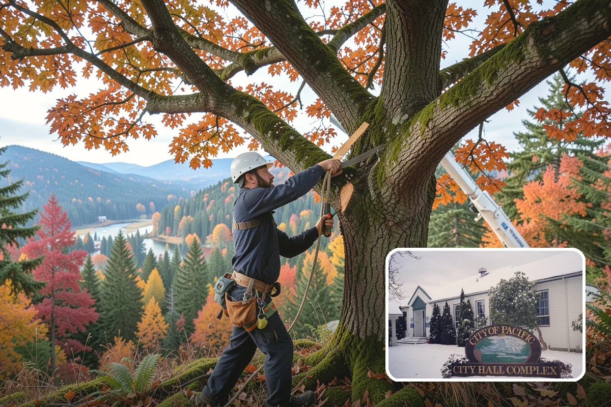 Crown reduction in Pacific, King County, WA - Improves tree structure, health, and appearance