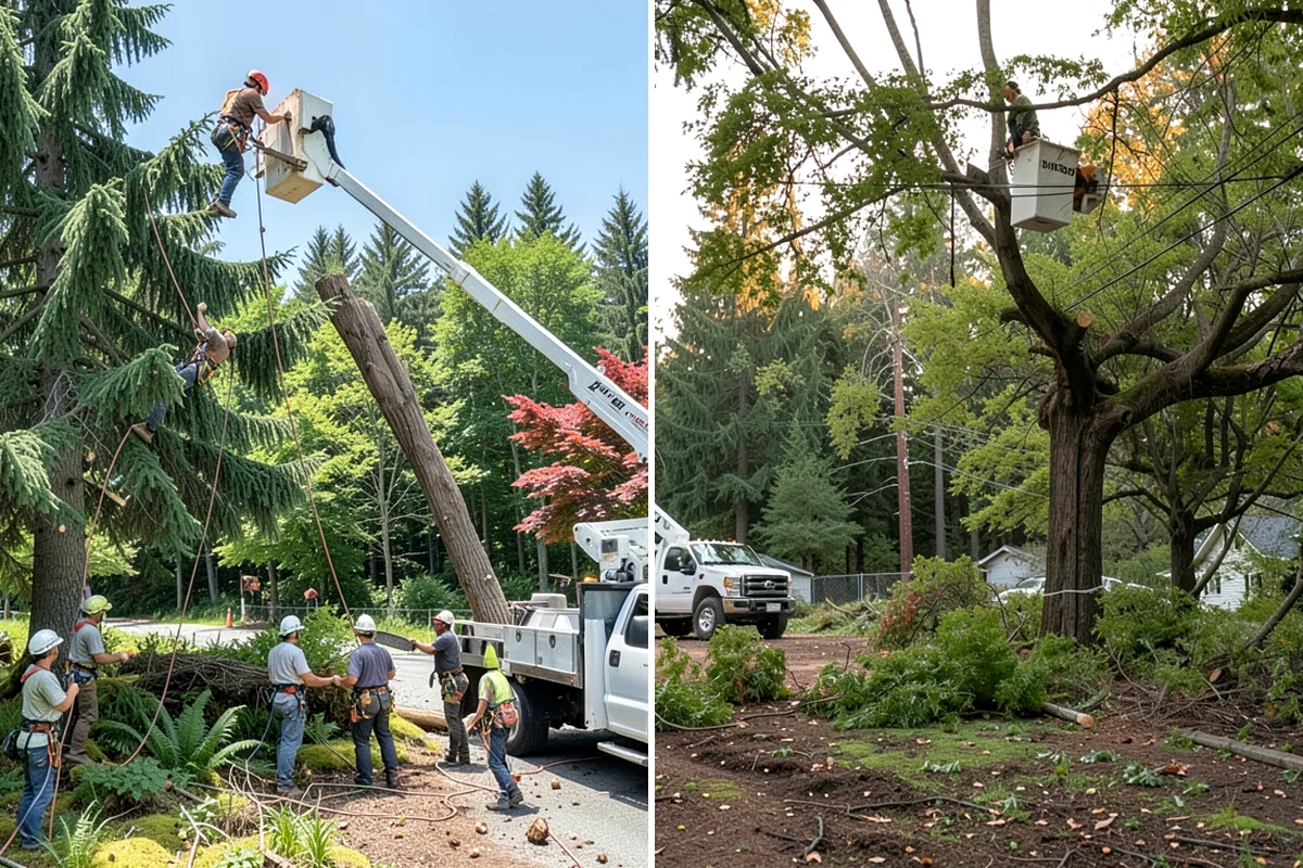 Crown reduction in Pacific, King County, WA - Assess canopy condition and pruning objectives