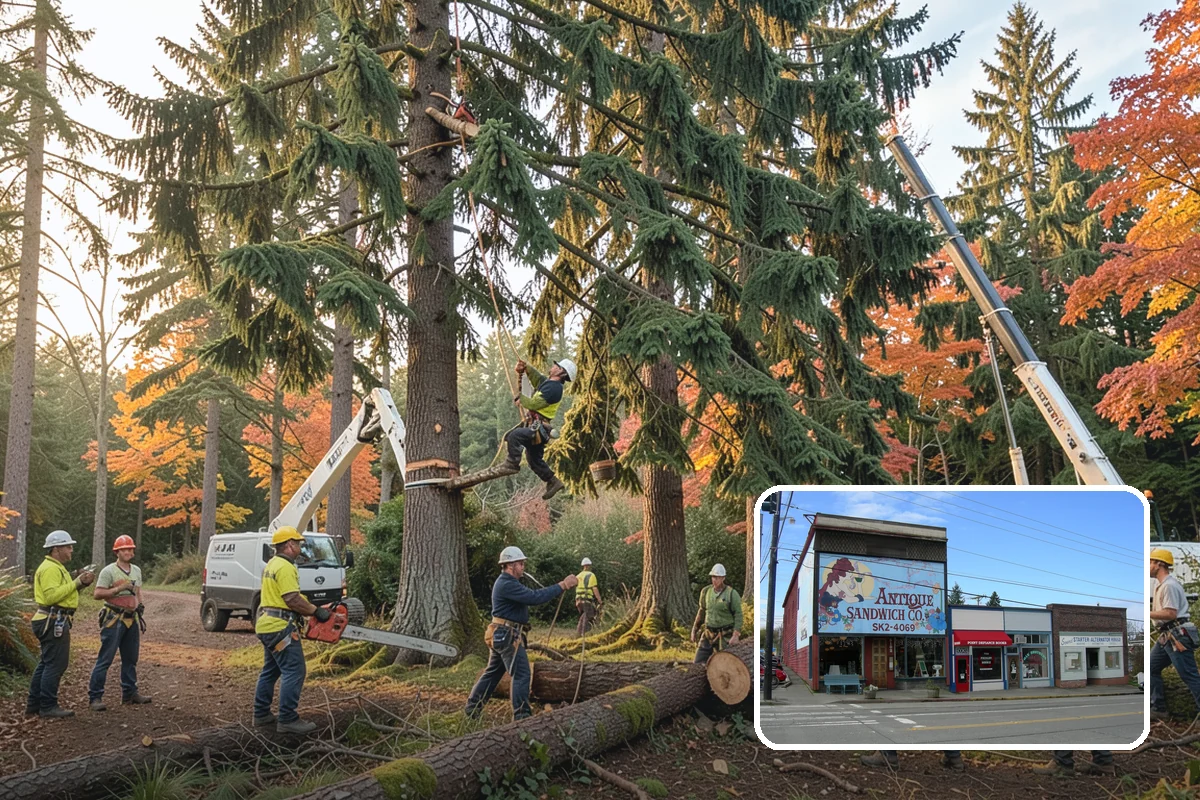 Crown reduction in Ruston, Pierce County, WA - Improves tree structure, health, and appearance