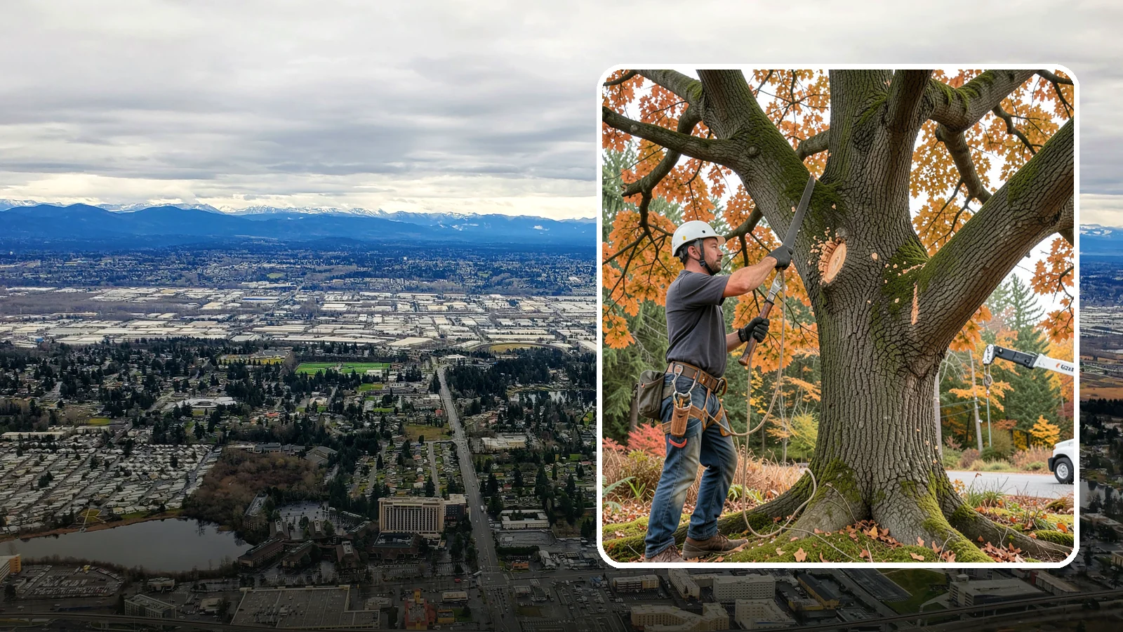 Crown reduction in SeaTac, King County, WA - The reduction of a crown's height or spread using proper reduction cuts.