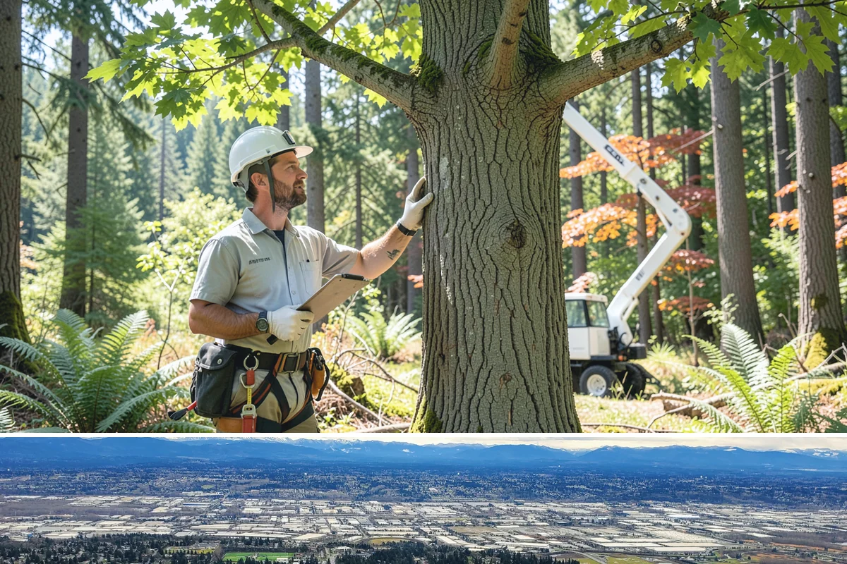 Crown reduction in SeaTac, King County, WA - Work should follow recognized arboricultural standards matched to specific growing seasons for each tree species in the Puget...