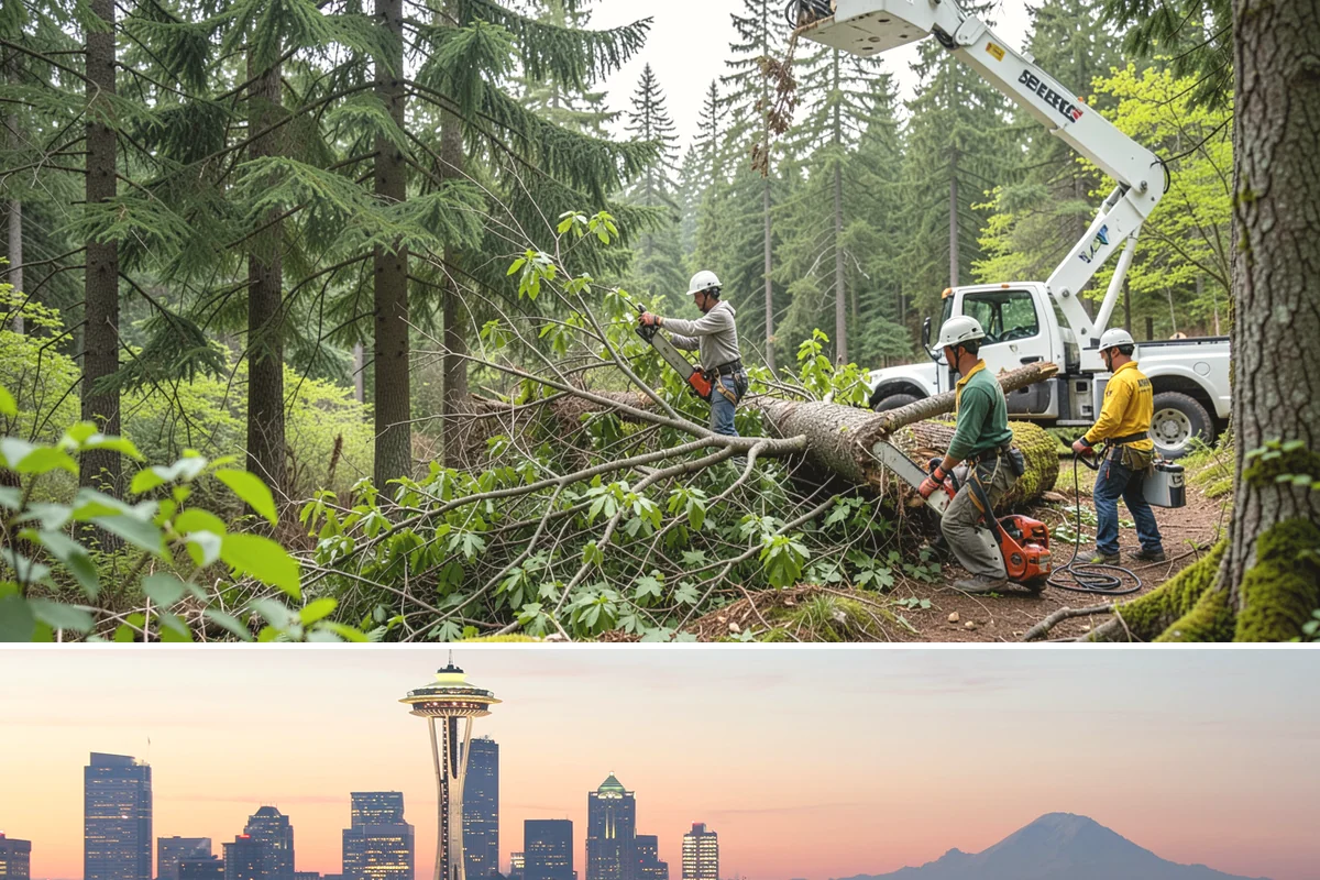 Crown reduction in Seattle, King County, WA - Work should follow recognized arboricultural standards matched to specific growing seasons for each tree species in the Puget...