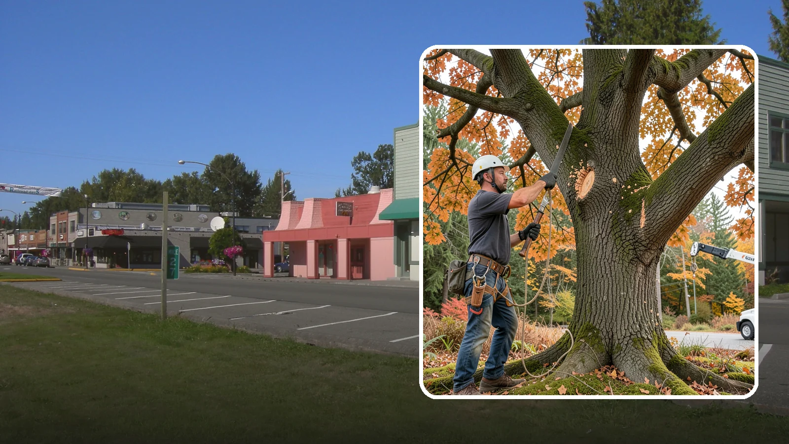 Crown reduction in Snoqualmie, King County, WA - The reduction of a crown's height or spread using proper reduction cuts.