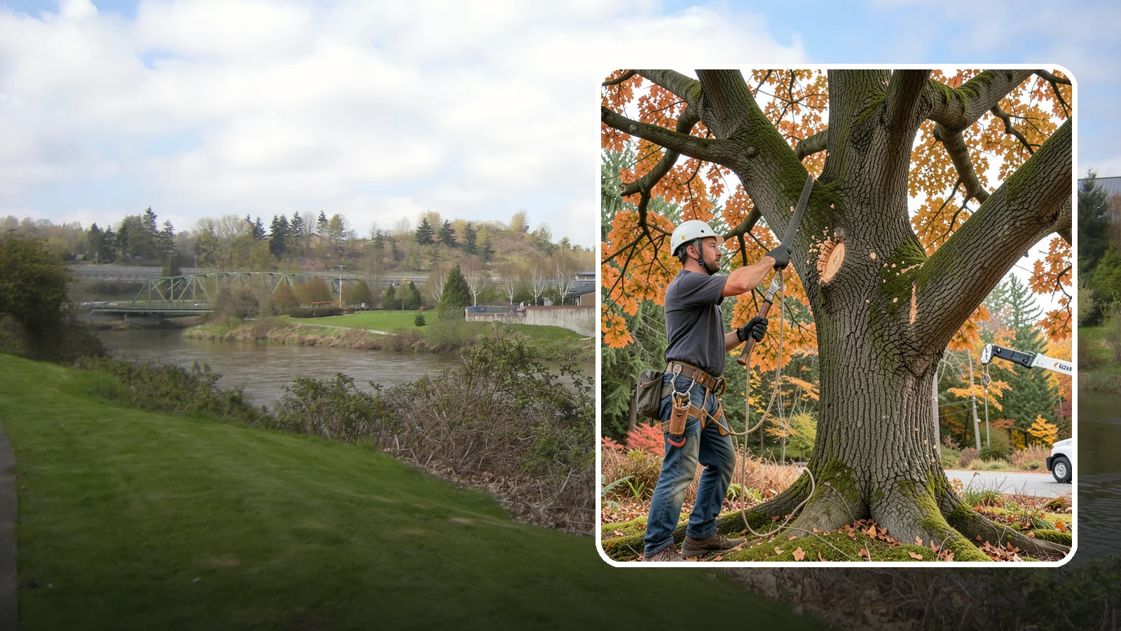 Crown reduction in Tukwila, King County, WA - The reduction of a crown's height or spread using proper reduction cuts.