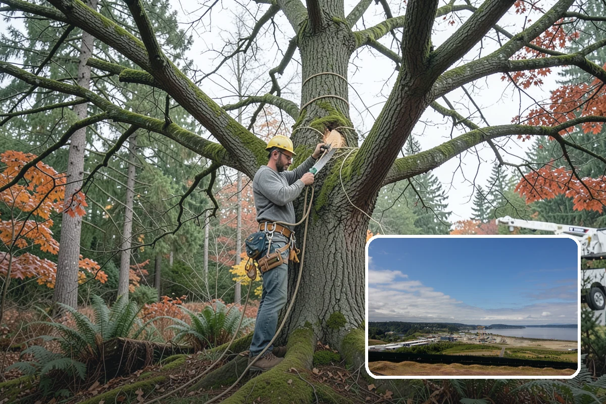 Crown reduction in University Place, Pierce County, WA - Improves tree structure, health, and appearance