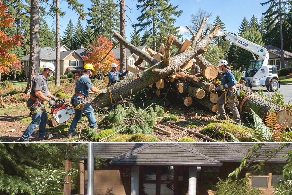 Crown reduction in Yarrow Point, King County, WA - Work should follow recognized arboricultural standards matched to specific growing seasons for each tree species in the Puget...