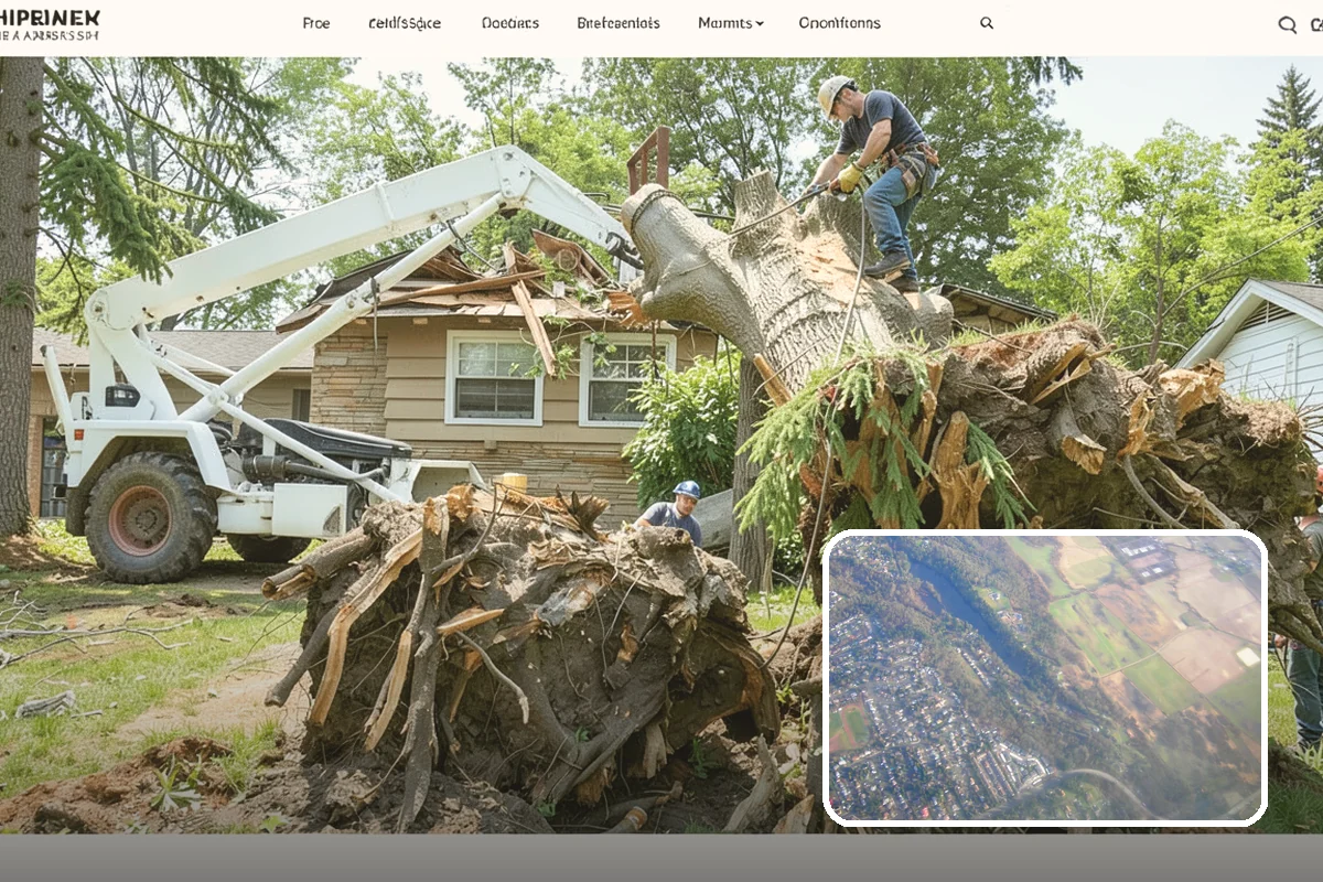 Crown thinning in Algona, King County, WA - Improves tree structure, health, and appearance
