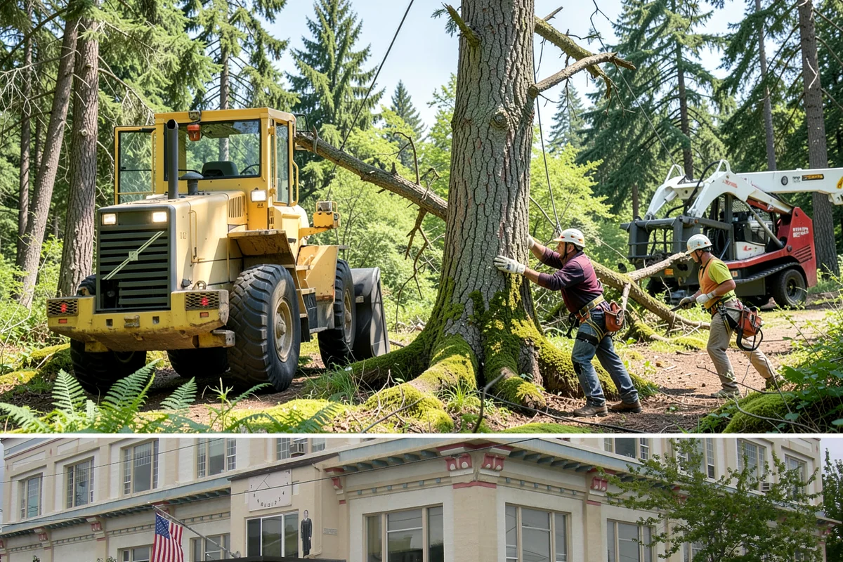 Crown thinning in Anacortes, Skagit County, WA - In the Puget Sound climate, this service should avoid late spring to early summer when many native trees are actively transpiring