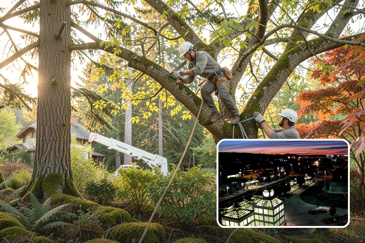 Crown thinning in Auburn, King County, WA - Improves tree structure, health, and appearance