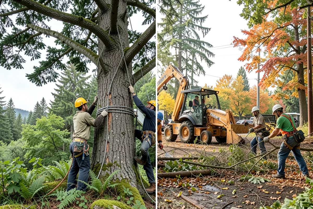 Crown thinning in Concrete, Skagit County, WA - Assess canopy condition and pruning objectives