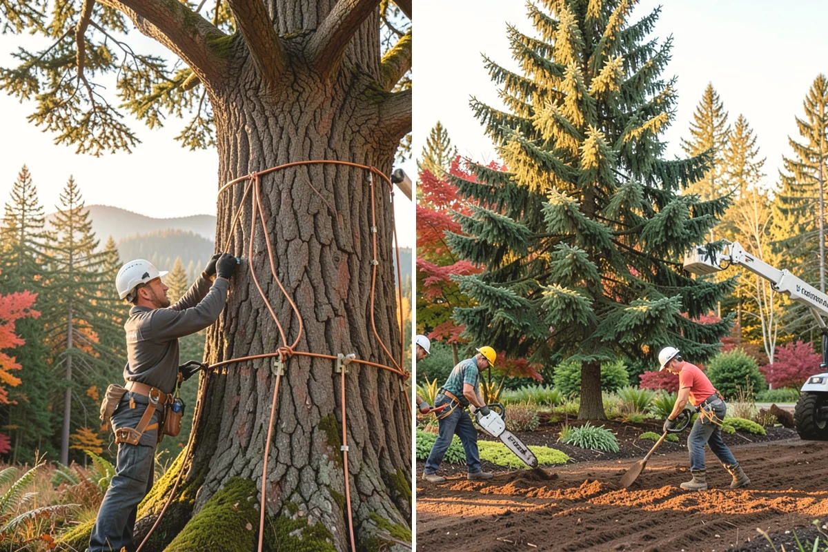 Crown thinning in Duvall, King County, WA - Assess canopy condition and pruning objectives