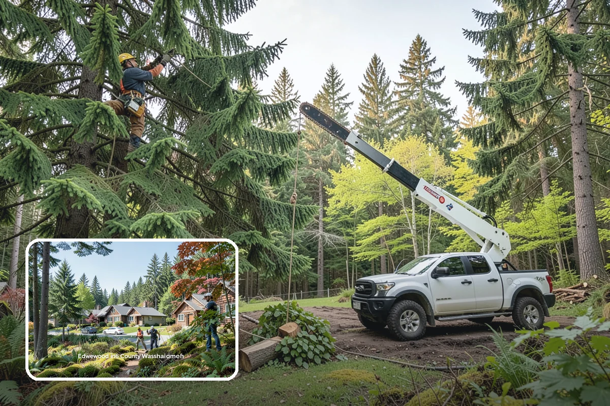 Crown thinning in Edgewood, Pierce County, WA - Improves tree structure, health, and appearance