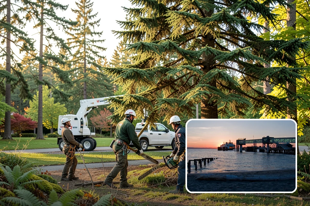 Crown thinning in Edmonds, Snohomish County, WA - Improves tree structure, health, and appearance