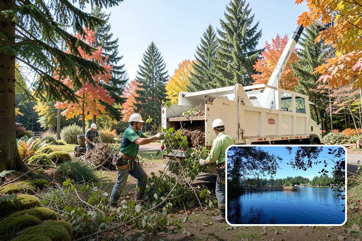 Crown thinning in Federal Way, King County, WA - Improves tree structure, health, and appearance