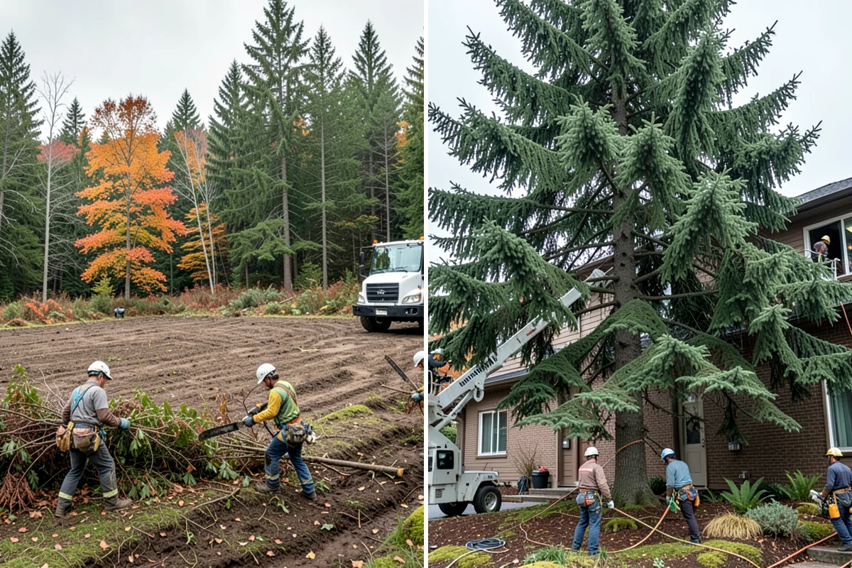 Crown thinning in Federal Way, King County, WA - Assess canopy condition and pruning objectives