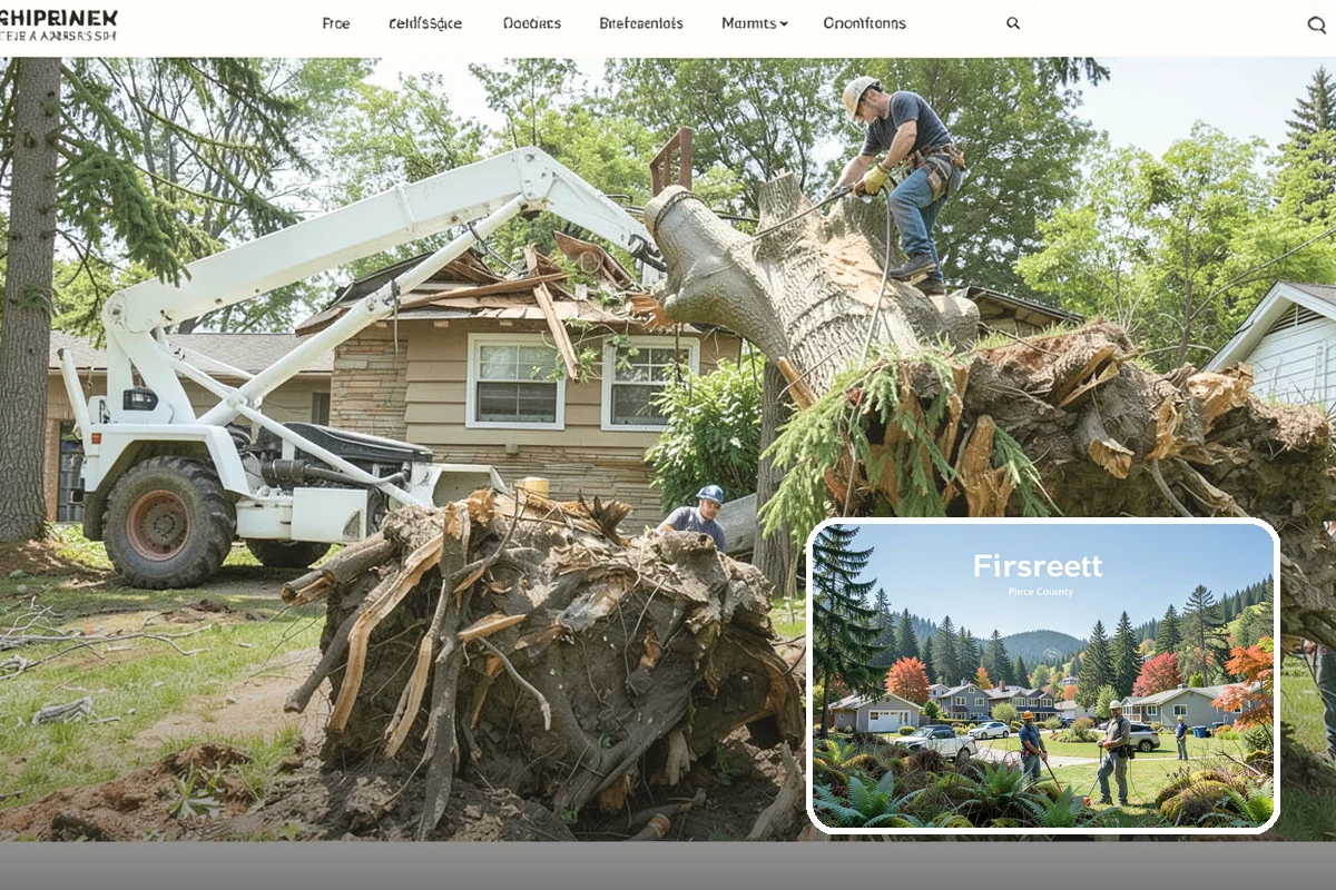 Crown thinning in Fircrest, Pierce County, WA - Improves tree structure, health, and appearance
