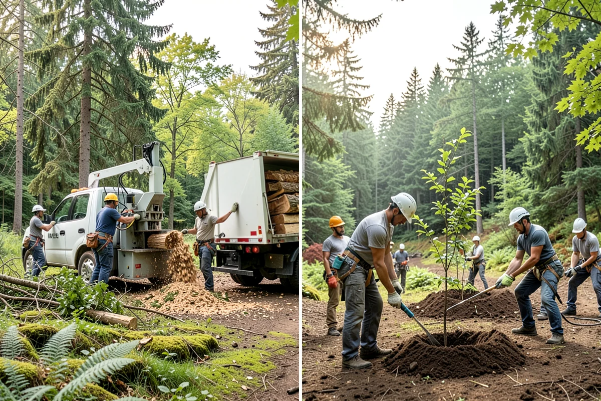Crown thinning in Fircrest, Pierce County, WA - Assess canopy condition and pruning objectives