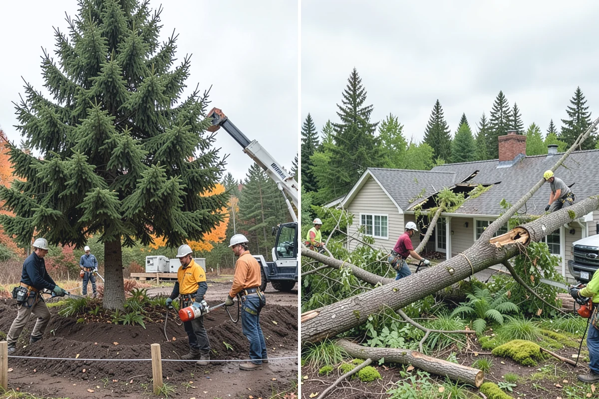 Crown thinning in Gold Bar, Snohomish County, WA - Assess canopy condition and pruning objectives