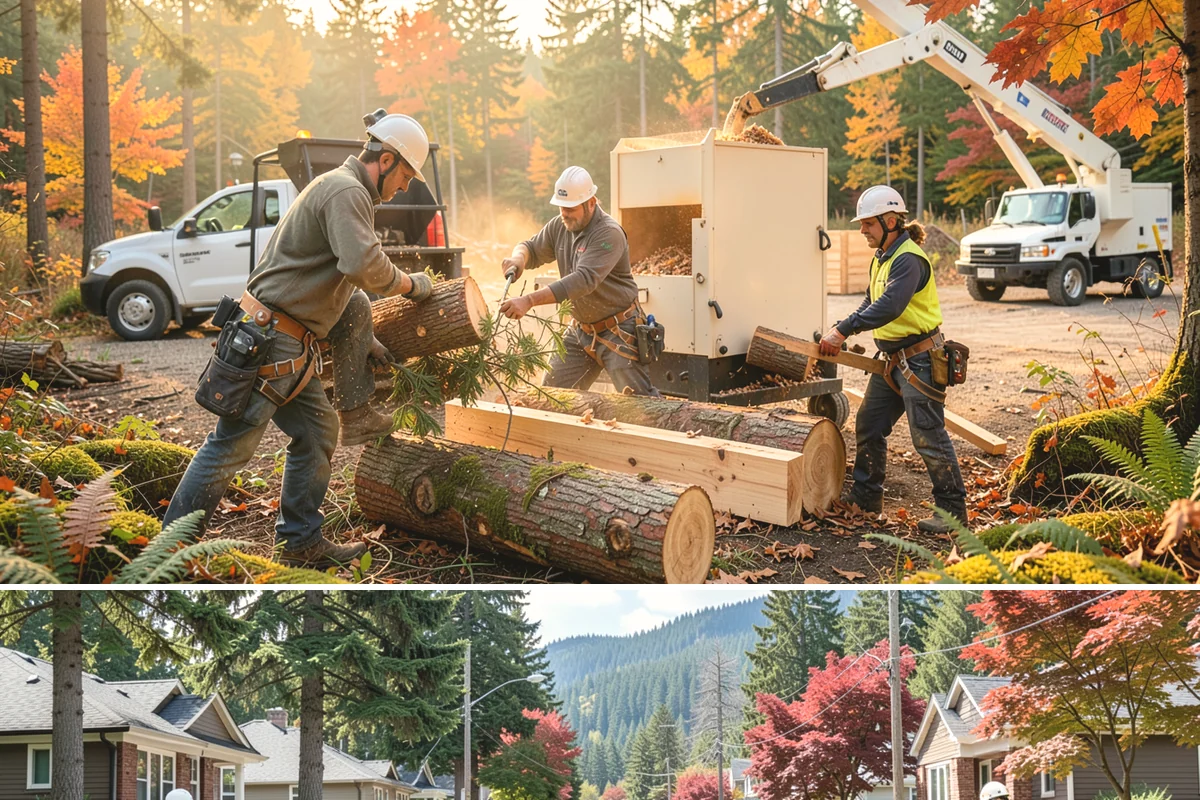 Crown thinning in Hunts Point, King County, WA - In the Puget Sound climate, this service should avoid late spring to early summer when many native trees are actively transpiring