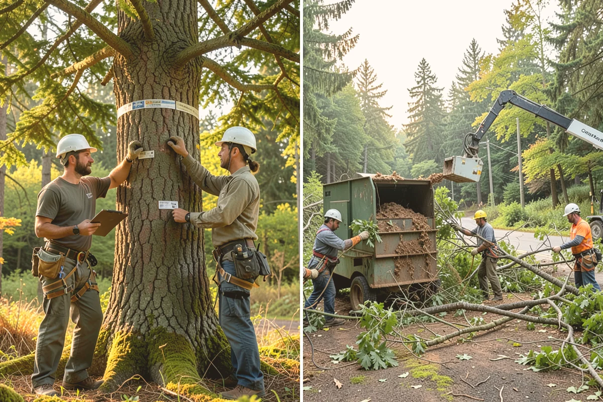 Crown thinning in Kirkland, King County, WA - Assess canopy condition and pruning objectives