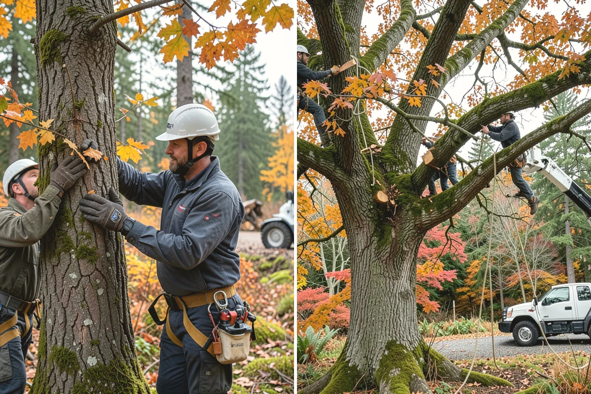 Crown thinning in Monroe, Snohomish County, WA - Assess canopy condition and pruning objectives