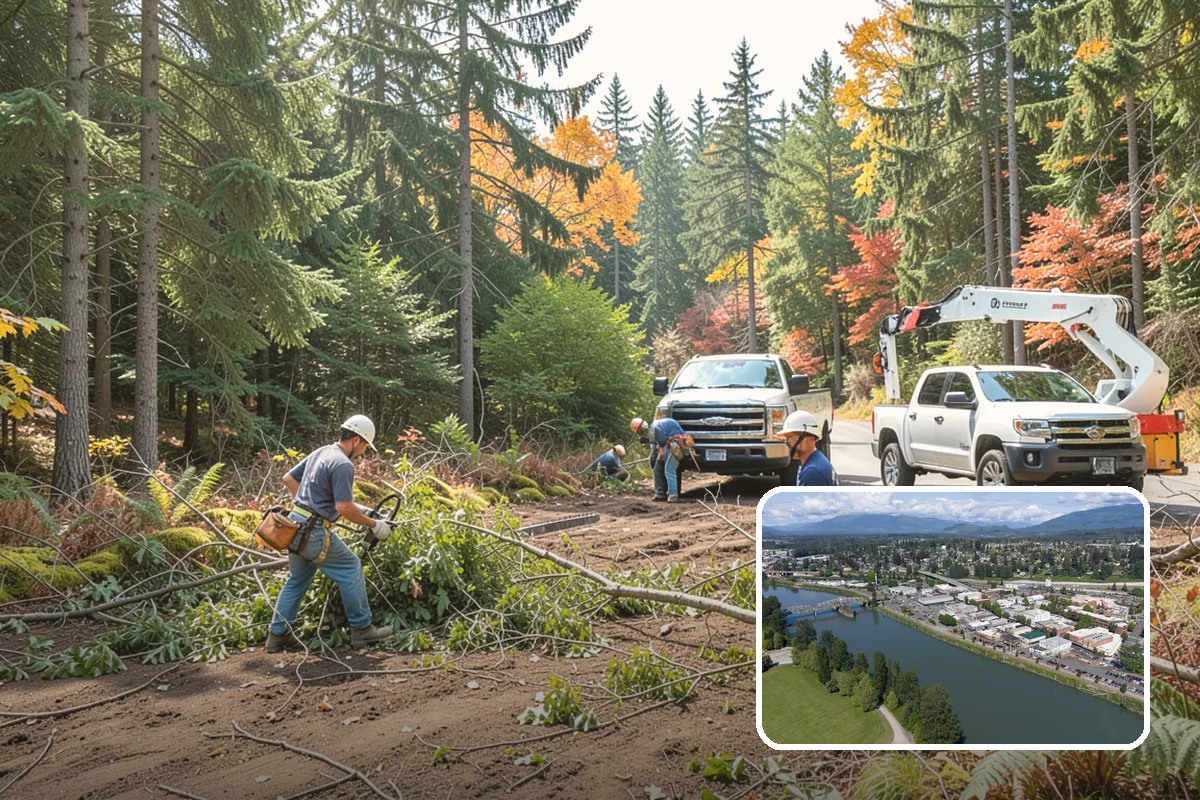 Crown thinning in Mount Vernon, Skagit County, WA - Improves tree structure, health, and appearance
