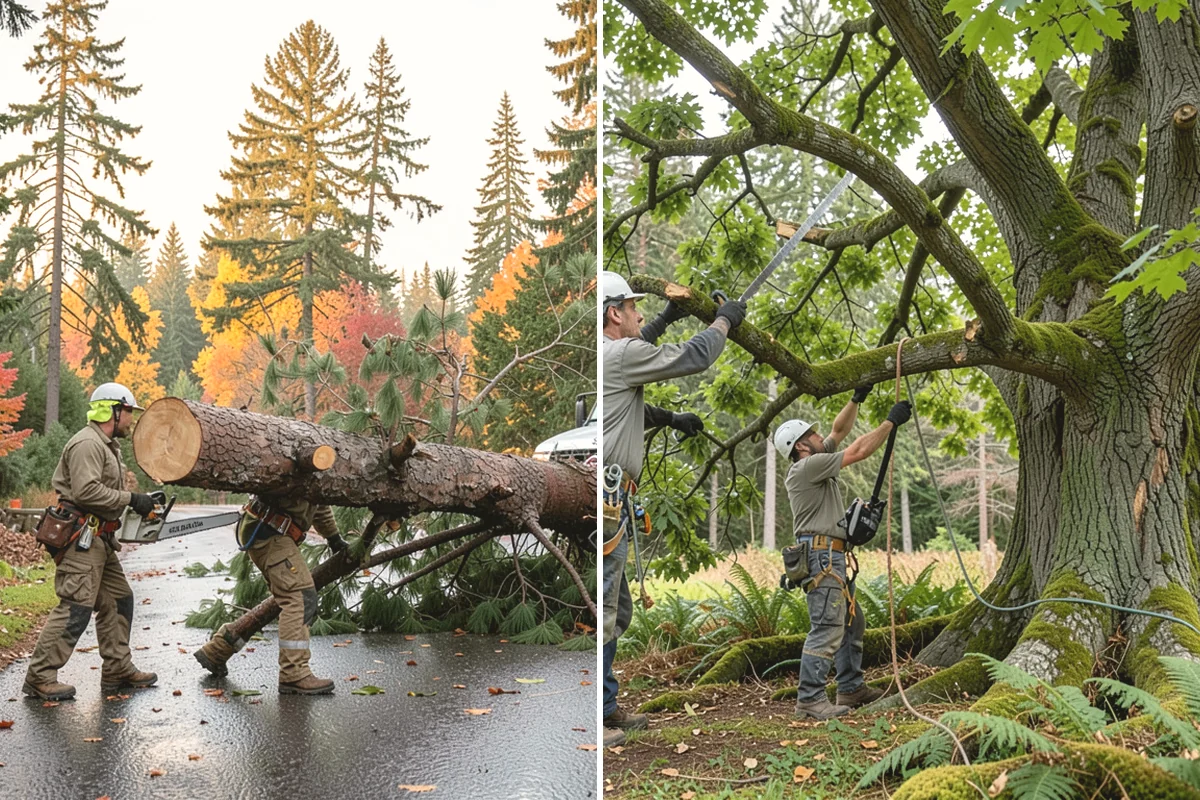 Crown thinning in Mountlake Terrace, Snohomish County, WA - Assess canopy condition and pruning objectives