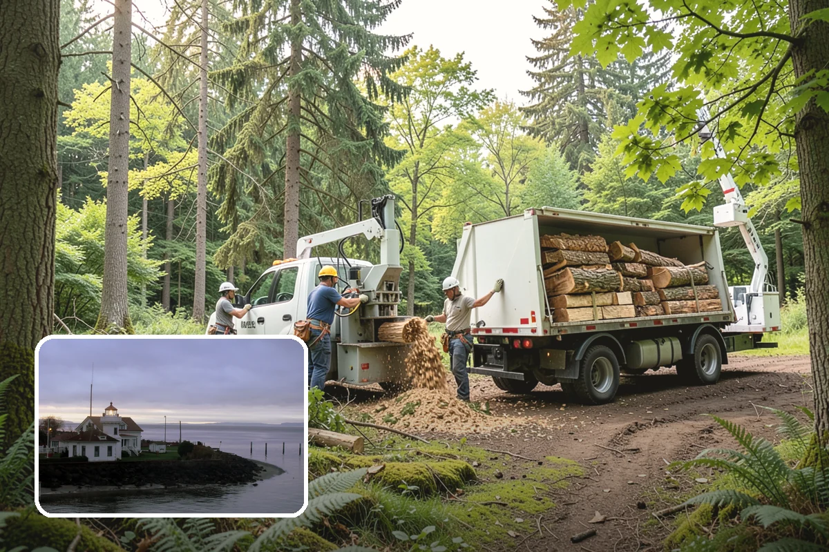 Crown thinning in Mukilteo, Snohomish County, WA - Improves tree structure, health, and appearance