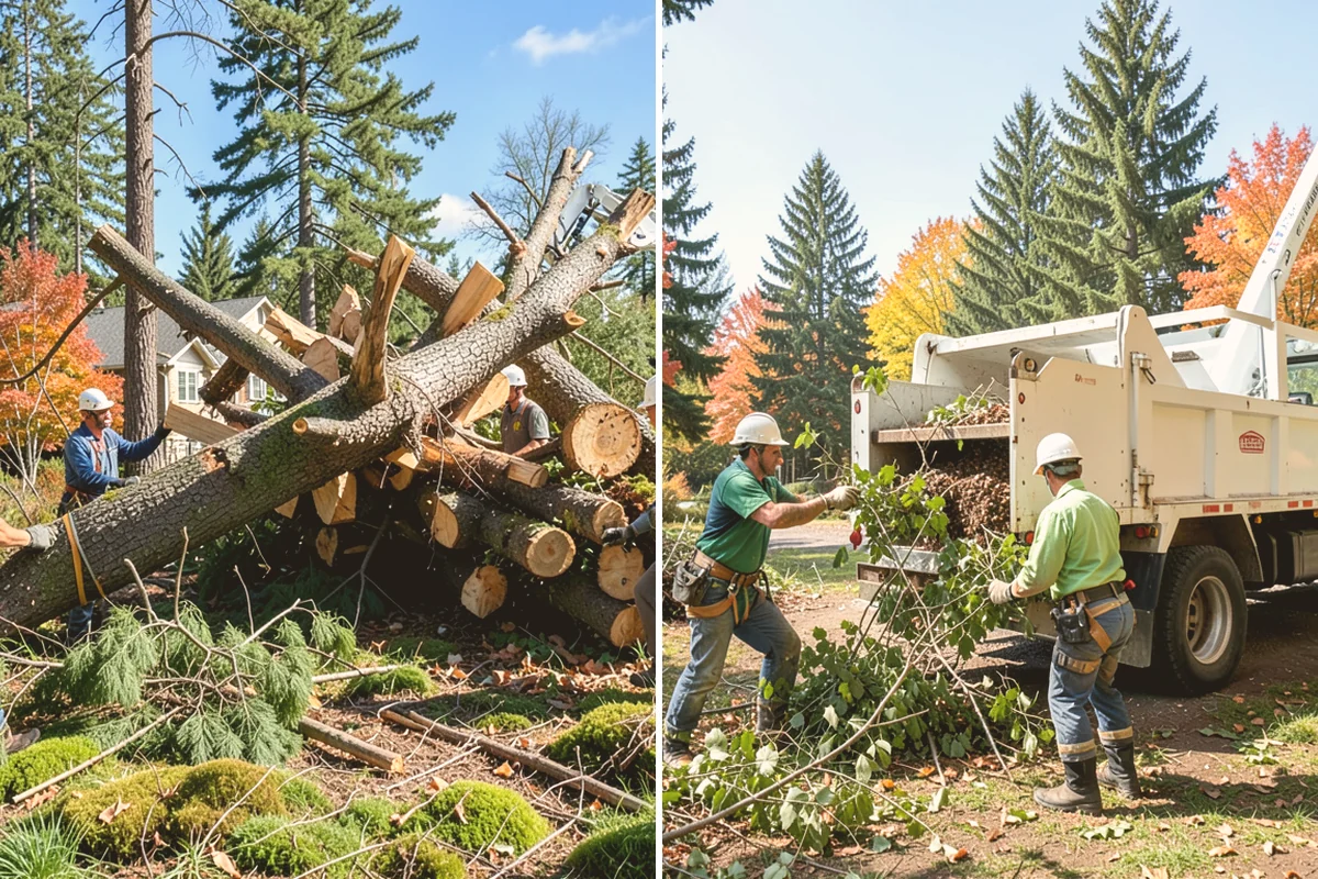 Crown thinning in Orting, Pierce County, WA - Assess canopy condition and pruning objectives