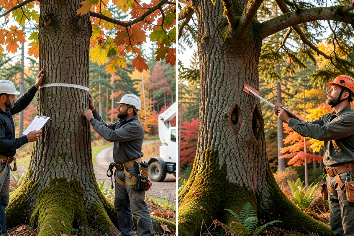 Crown thinning in Puyallup, Pierce County, WA - Assess canopy condition and pruning objectives