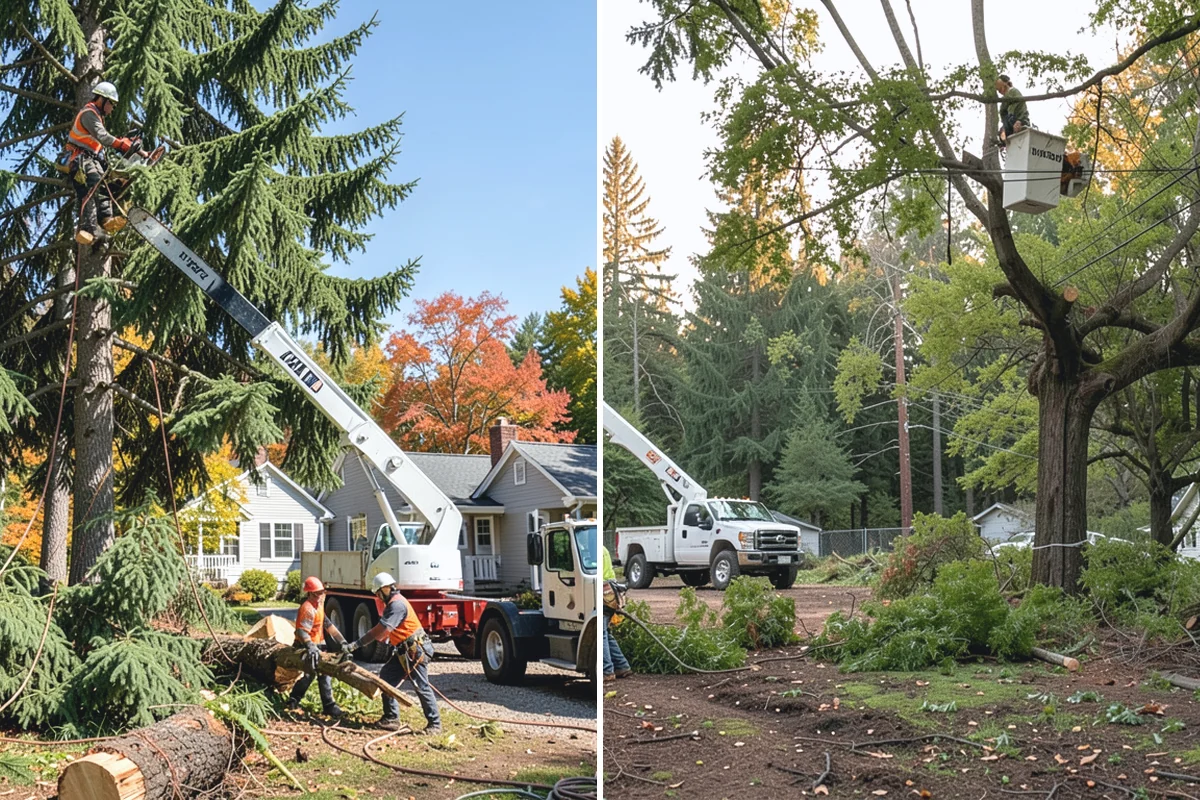 Crown thinning in Renton, King County, WA - Assess canopy condition and pruning objectives