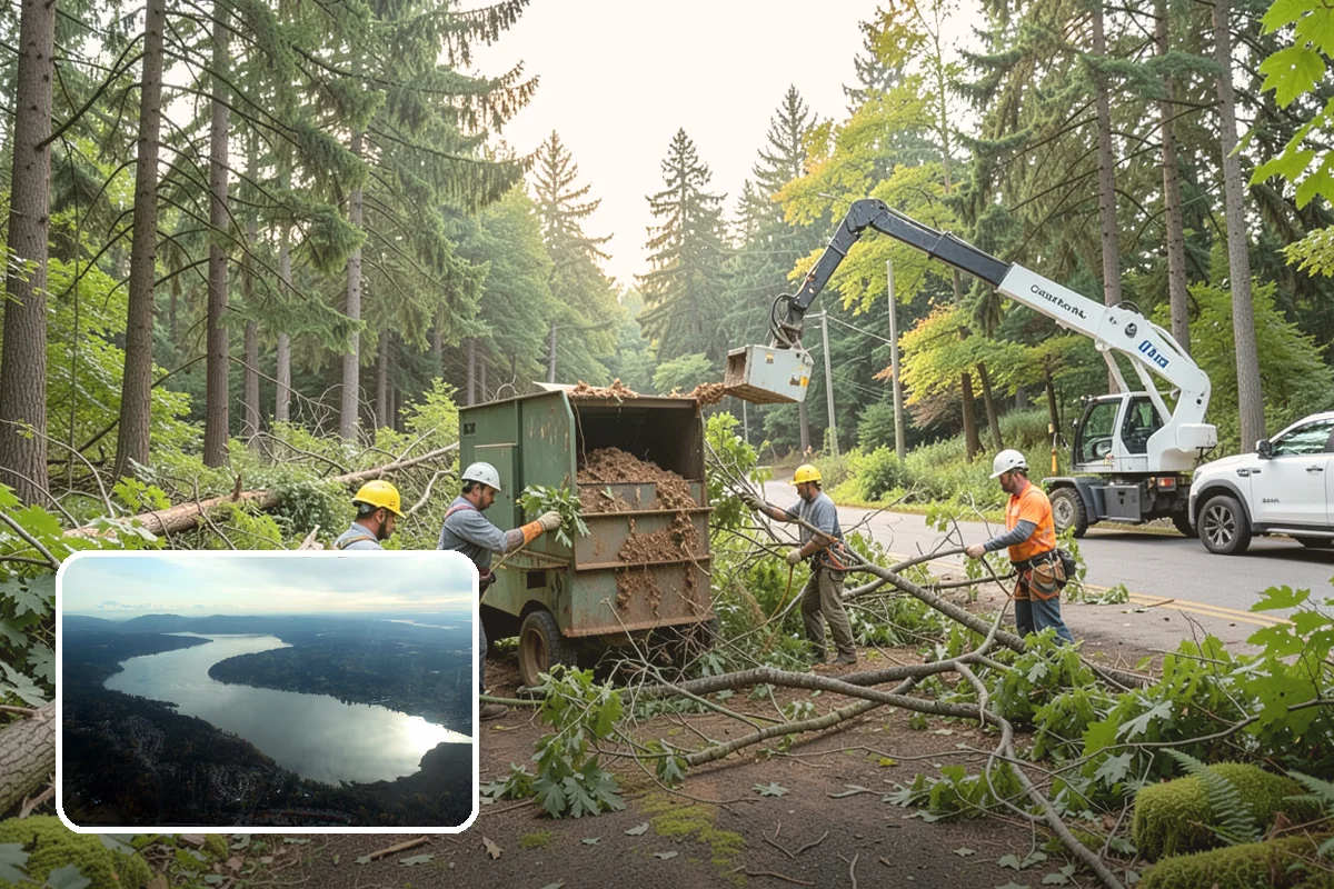 Crown thinning in Sammamish, King County, WA - Improves tree structure, health, and appearance