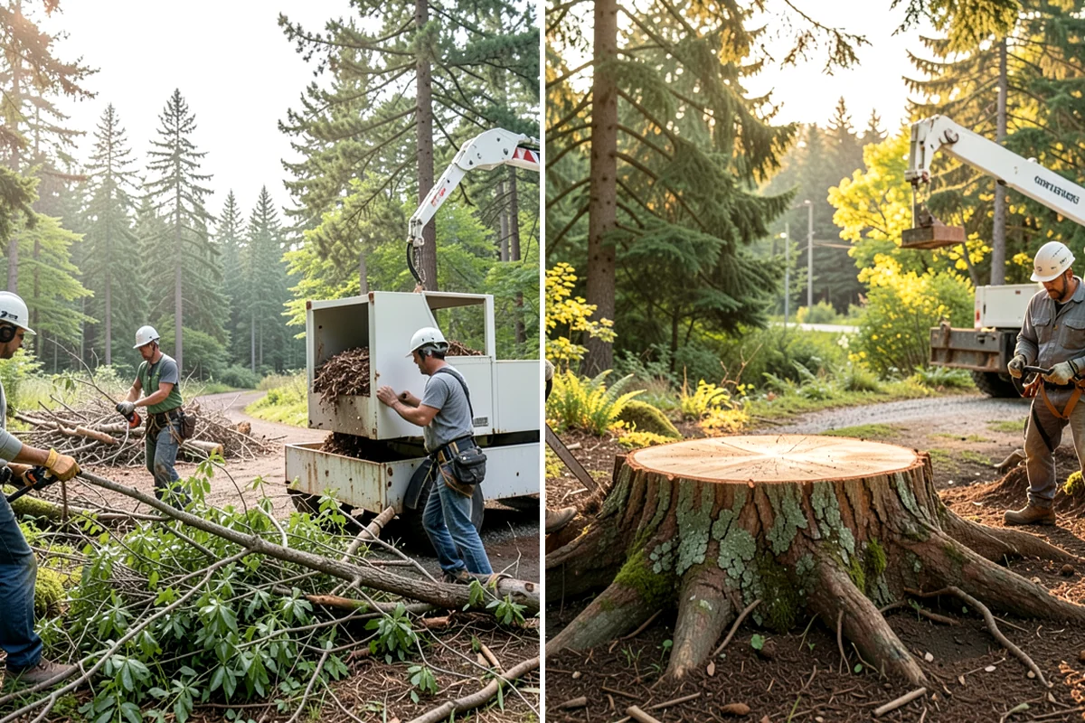 Crown thinning in SeaTac, King County, WA - Assess canopy condition and pruning objectives