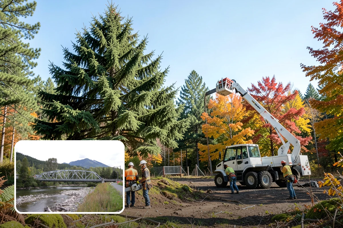 Crown thinning in Skykomish, King County, WA - Improves tree structure, health, and appearance
