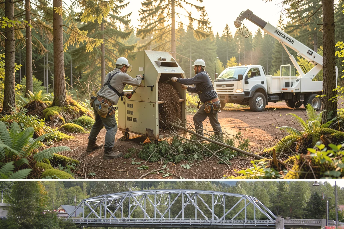 Crown thinning in Skykomish, King County, WA - In the Puget Sound climate, this service should avoid late spring to early summer when many native trees are actively transpiring