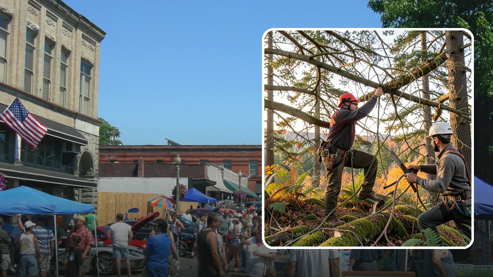 Crown thinning in Snohomish, Snohomish County, WA - The selective removal of live branches to reduce crown density.