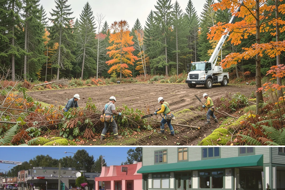 Crown thinning in Snoqualmie, King County, WA - In the Puget Sound climate, this service should avoid late spring to early summer when many native trees are actively transpiring