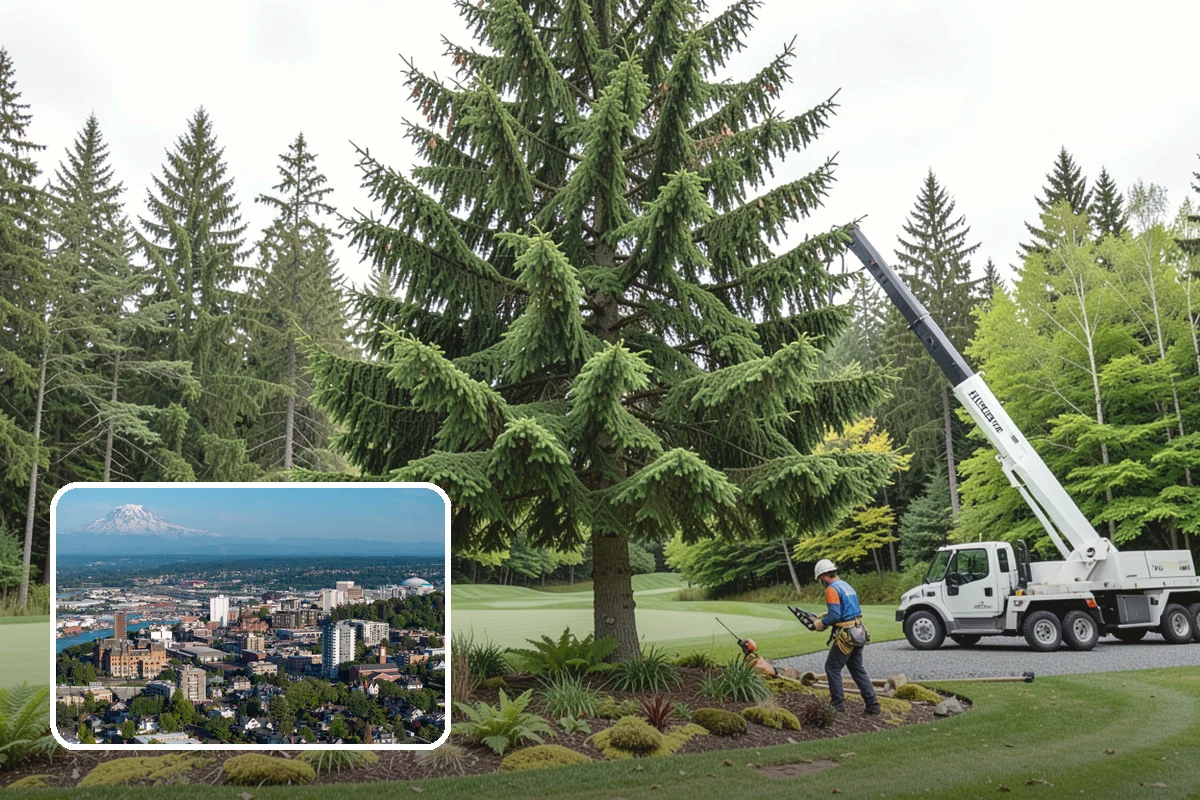Crown thinning in Tacoma, Pierce County, WA - Improves tree structure, health, and appearance