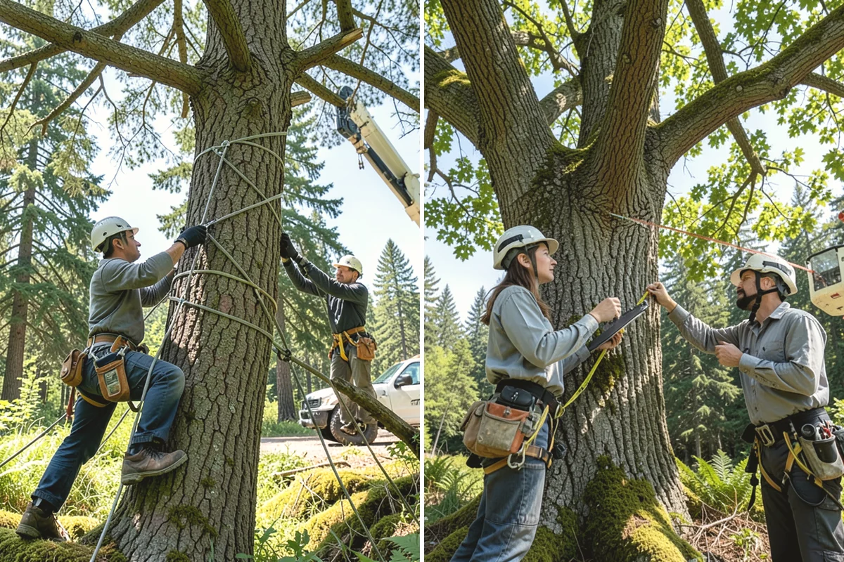 Crown thinning in Tacoma, Pierce County, WA - Assess canopy condition and pruning objectives