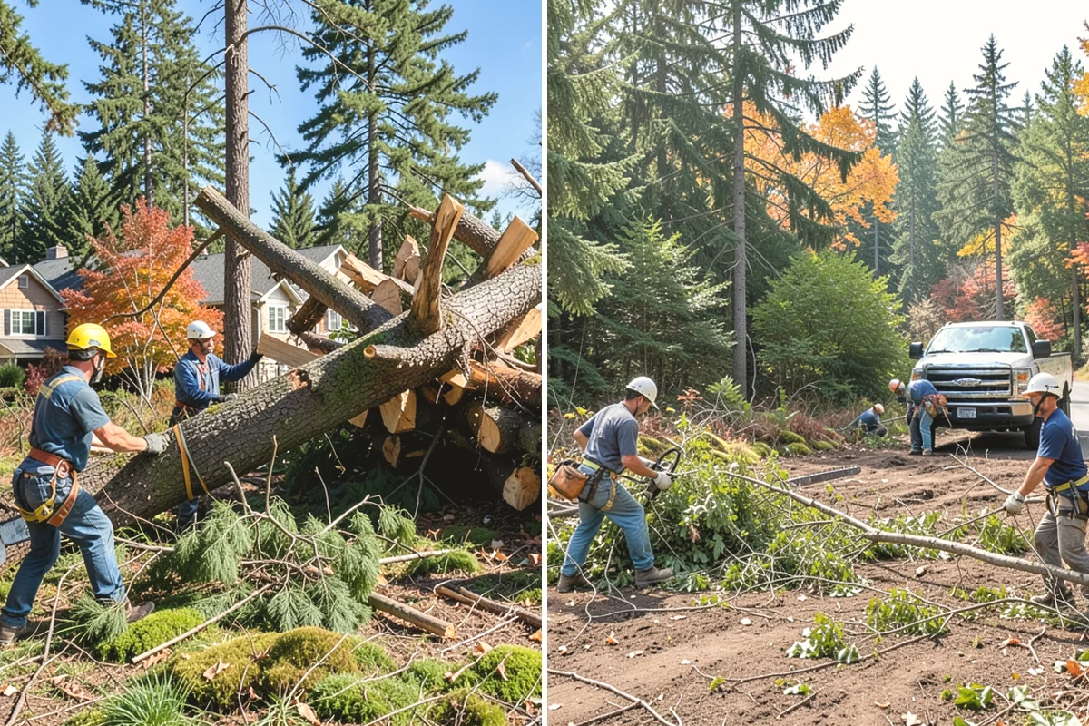 Crown thinning in University Place, Pierce County, WA - Assess canopy condition and pruning objectives